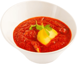 Kuřecí Vindaloo + Rýže a Nán